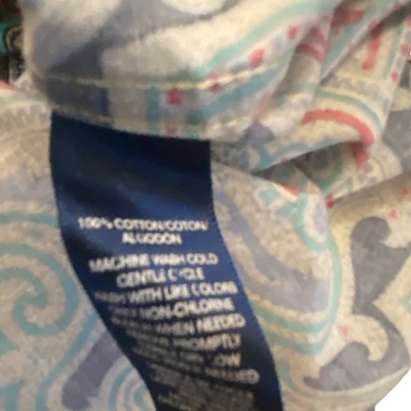 Chaps cotton paisley shirt - Picture 8 of 8